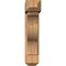 Ekena Millwork Funston Craftsman Smooth Bracket w/ Offset Brace, Western Red Cedar, 7 1/2"W x 26"D x 34"H BKT0806X26X34FST04SWR - alternate 2